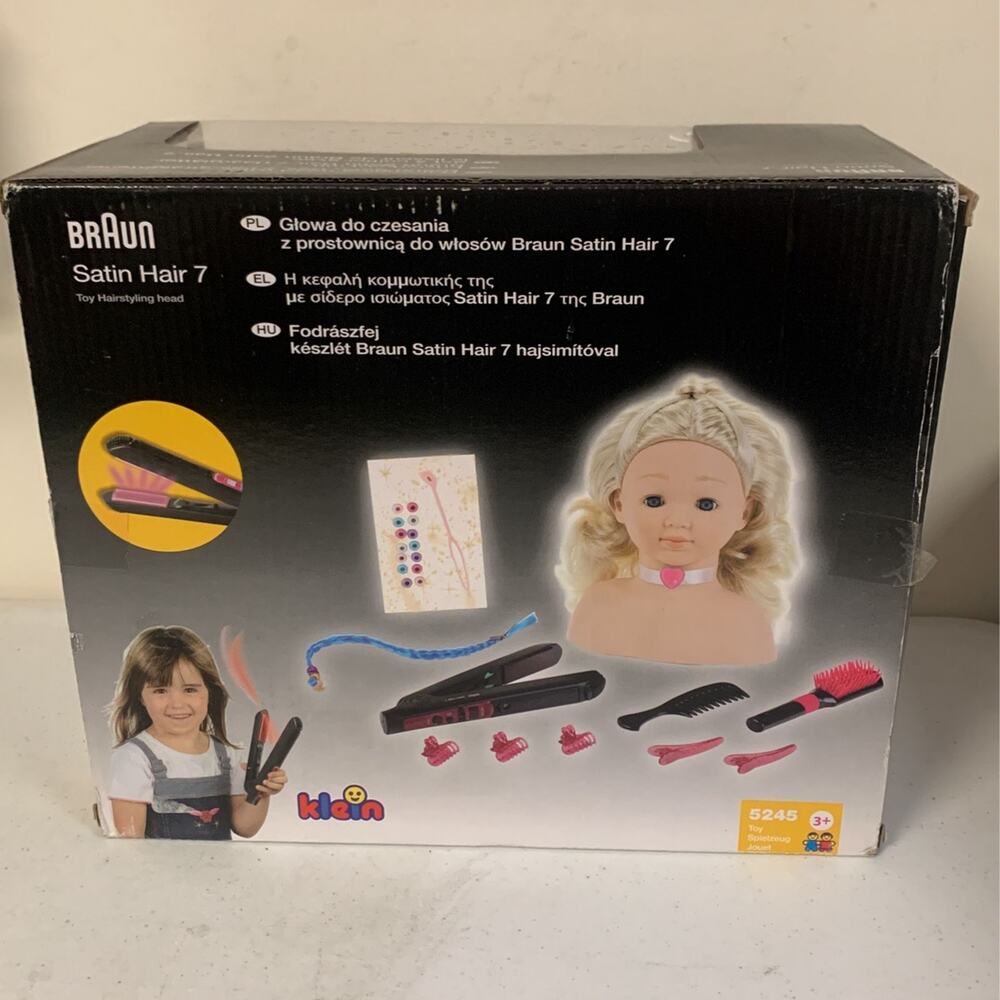 Braun Satin Hair 7 Toy Hairstyling Head with Straightener & Accessories - Picture 6 of 9